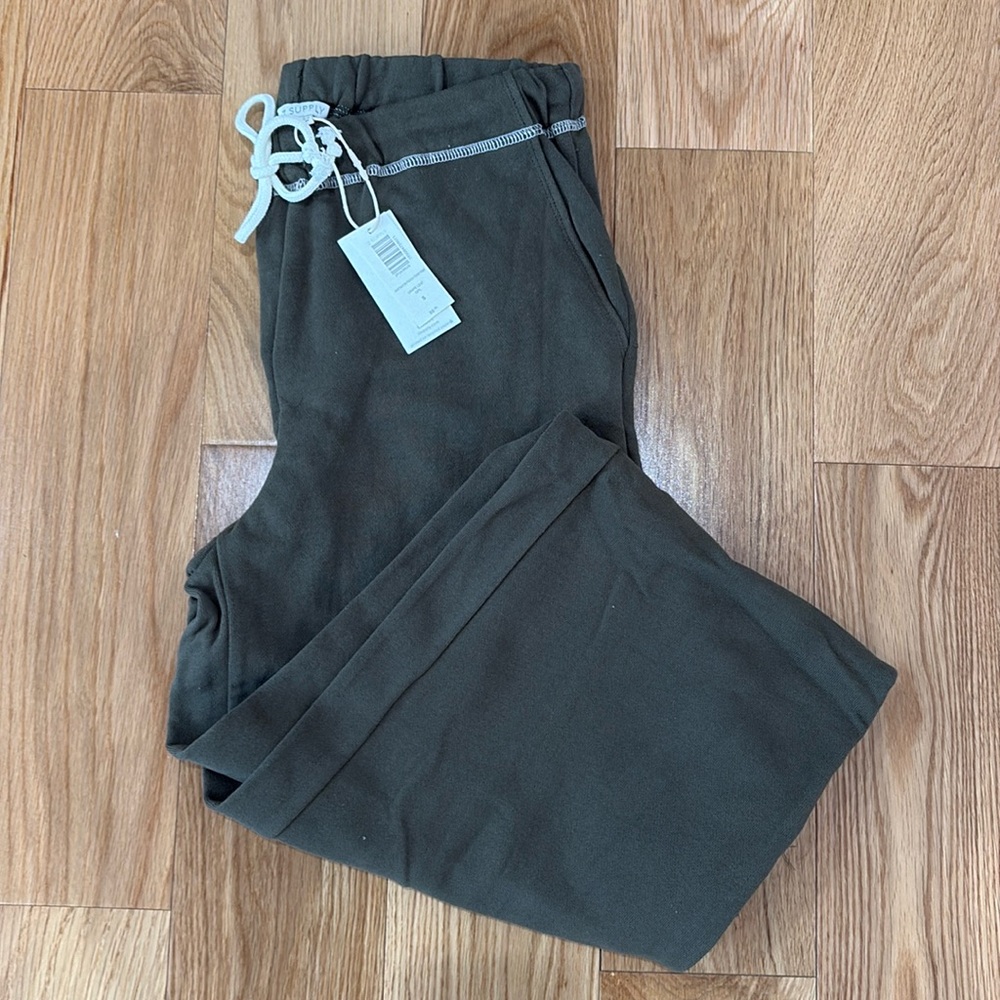 Z Supply Huntington French Terry Sweatpants Size Small, new with tags.